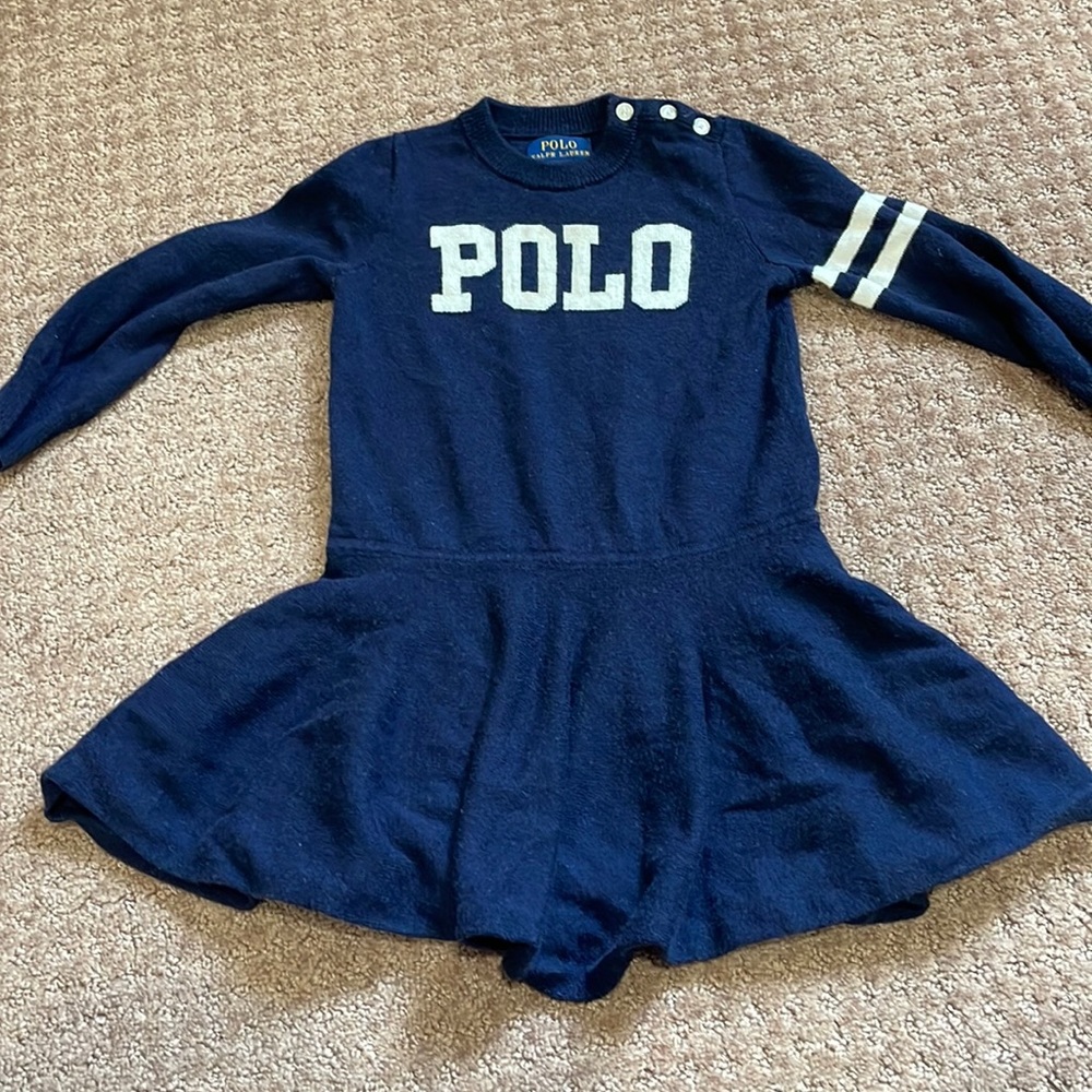POLO BY RALPH LAUREN GIRLS DRESS IN SIZE 3/3T
